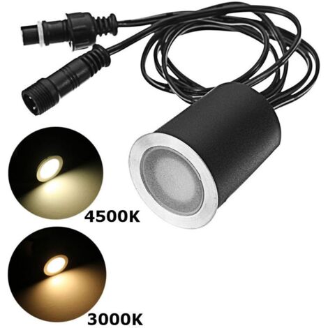 30 Stück LED BodenleuchtenBodeneinbaustrahler IP67 Wasserdicht 0.6
