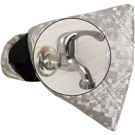 Wasserhahn Abdeckung Winter - Frostsichere Schaumstoff-Haube Für Außenhähne