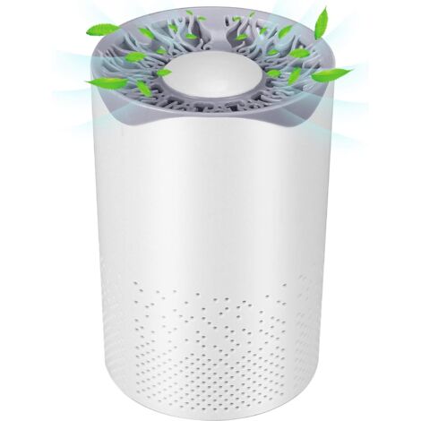 Luftreiniger mit HEPA-Filter, tragbar, 35 dB, leiser Luftreiniger mit USB-Kabel, 1 m Luftreiniger, Luftreiniger für Zuhause, Büro, Auto, Reisen (1/5)