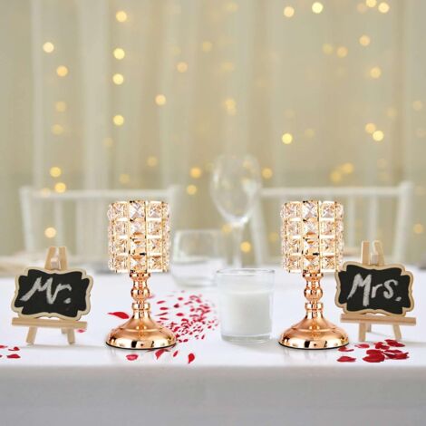 8 Stück Retro-Kerzenhalter Aus Eisen – Schwarz, Für Tafeldekoration, Hochzeit, Weihnachten & Home Deko (ca. 10 X 6 Cm)