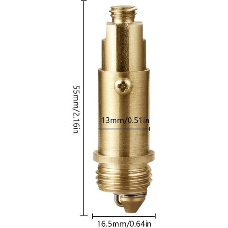 Messing Ablassstopfen 3/4 Zoll | Wasserdicht Mit Gummidichtung Für Boot & Marine