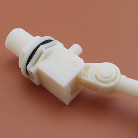 JECOMPRIS 2 Stück Mini-Schwimmerventil 1/2 Zoll Aus ABS+PE Für Luftbefeuchter, Eismaschine, Aquarium – Verstellbarer Wasserstand