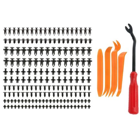 190 Auto-Clips, Auto-Kunststoff-Niet-Clip, Kfz-Reparatur, Halteclip, Kunststoff-Niet-Befestigung, Kunststoff-Niet-Clip-Befestigung, universelle Auto-Türverkleidung