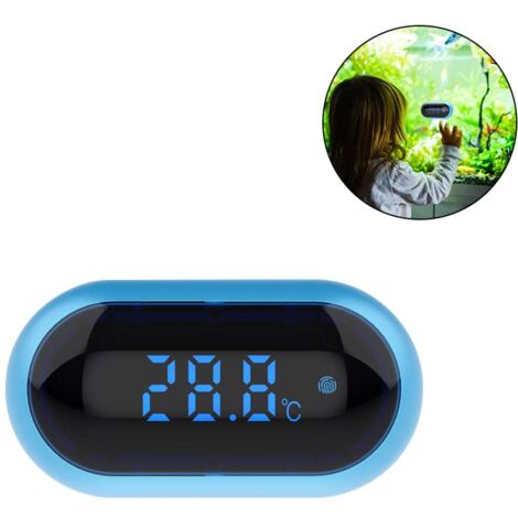 Aquarium-Thermometer, digitales Wasserthermometer für Aquarien, LED-Display-Thermometer für Aquarien, Terrarien und Vivarien