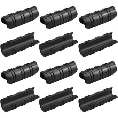 12 Stück Gewächshaus-Clips, 25 mm, Garten-Gewächshaus-Clips, hohe Temperaturbeständigkeit, Gewächshaus-Abdeckungsbefestigung, langlebig, einfach zu verwenden, für die Befestigung von Gewächshaus-Banne