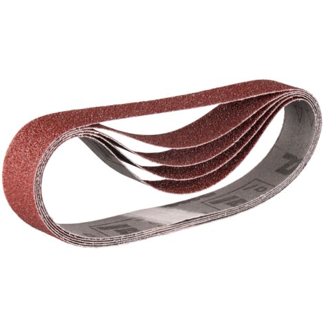 5 Schleifbänder 30x533 mm Korn 80 für Holz und Metall - MAKITA -P-36697