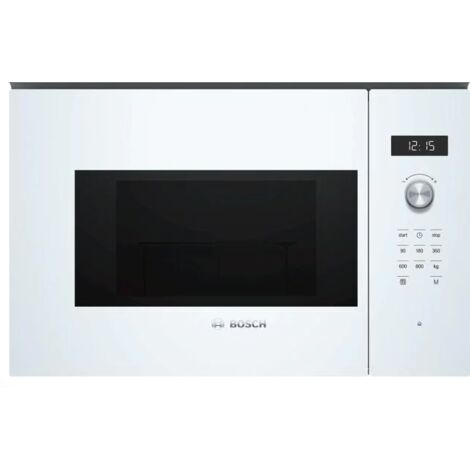 Bosch Serie 6, Einbau-Mikrowelle, 60 x 38 cm, Weiß, BFL524MW0