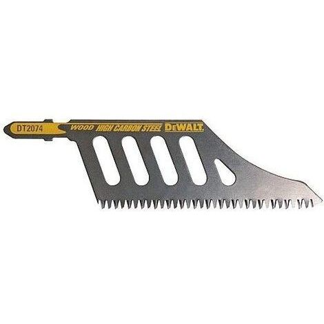 Sägeblatt 7,4 cm für Holz und Kunststoff – Flexibles Kohlenstoffstahl – Max. Schnitttiefe 65 mm – Für DEWALT Stichsägen (1/4)