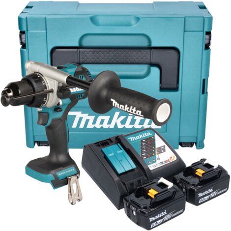 Makita DHP492RTJ Akku-Schlagbohrschrauber 18V