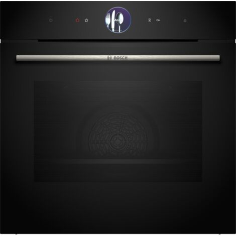 Bosch HSG7361B1, Serie 8, Einbau-Dampfbackofen, 60 x 60 cm, Schwarz