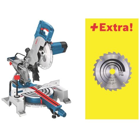Bosch Kapp- u. Gehrungssäge GCM 80 SJ Professional inkl. 2 Sägeblätter