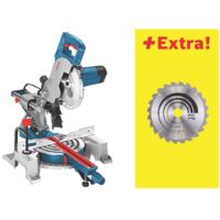 Bosch Kapp- u. Gehrungssäge GCM 80 SJ Professional inkl. 2 Sägeblätter