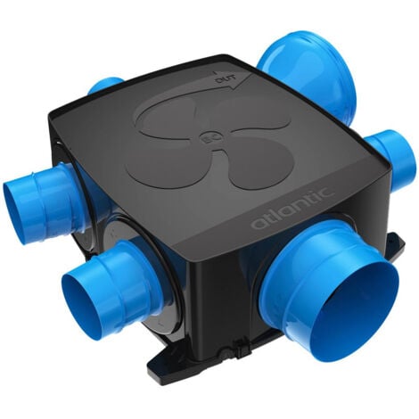 Atlantic Clim & Ventil - Groupe Hygrocosy BC FLEX VMC hygro basse conso plat 4 sanitaires