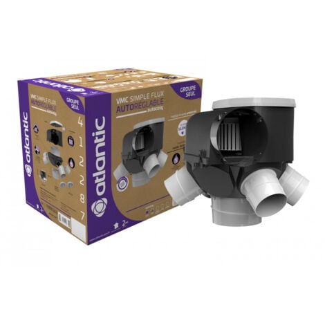 ATLANTIC - 412287 - VMC simple flux autoréglable Autocosy groupe seul