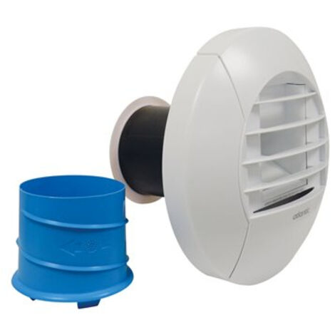 Atlantic – Bouche d'extraction VMC hygro 80 mm – Débit 5 à 40 m³/h – 542574 – Installation facile pour salles de bains