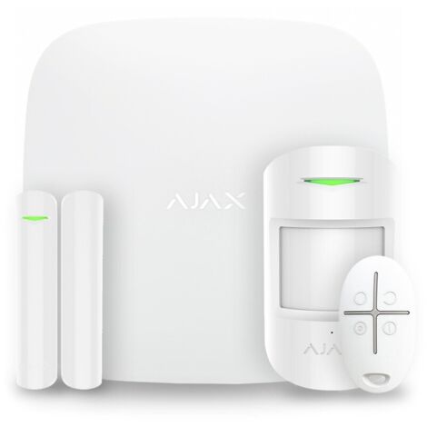 Kit d'alarme professionnelle - Degré recommandé 2 - Communication Ethernet et GPRS - Sans fil 868 MHz Jeweller - Jusqu'à 100 entrées sans fil - Application mobile et logiciel PC