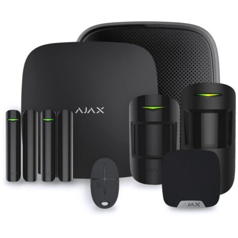 Alarme maison Ajax Hub 2 Noir - Kit 3