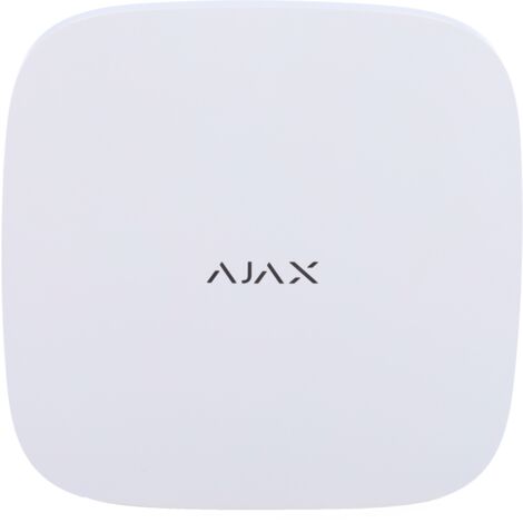 Ajax – Centrale d'alarme professionnelle Grade 2 – Fonctionnement autonome 6V DC – Connectivité Ethernet et double SIM 4G – Jusqu'à 100 appareils sans fil - AJ-HUB2-4G-W