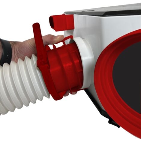 Kit VMC Hygro Eco Haute Pression (Longs réseaux) pour logement jusqu'à 6 sanit.