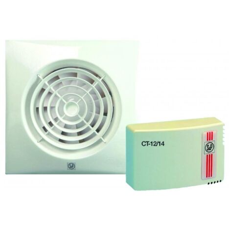 Unelvent – Aérateur permanent 403602 – Débit 95 m³/h – Puissance 13 W – Niveau sonore 26,5 dB(A) – Clapet anti-retour inclus