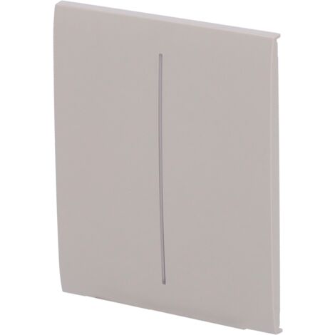 Panel táctil para interruptor de luz doble  - Compatible con AJ-LIGHTCORE-2G - Retroiluminación LED - Panel táctil central sin contacto - Color oliva (1/2)