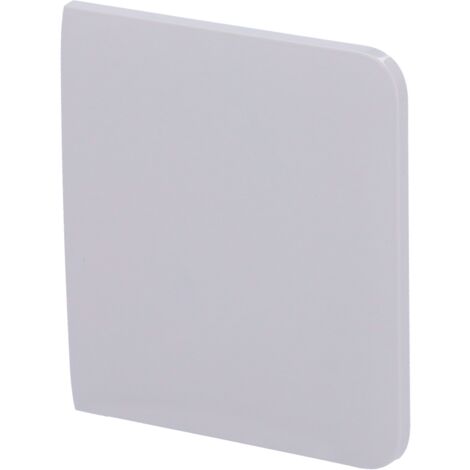Panneau tactile pour un interrupteur d'éclairage - Compatible avec AJ-LIGHTCORE-1G / -2W - Rétro-éclairage LED - Panneau tactile latéral sans contact - Couleur brouillard - Ajax - LightSwitch SideButt (1/2)