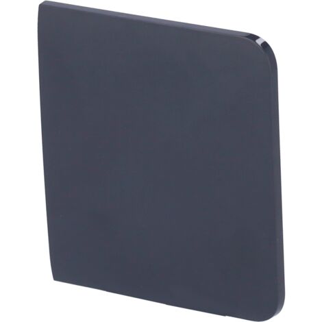 Panneau tactile pour un interrupteur d'éclairage - Compatible avec AJ-LIGHTCORE-1G / -2W - Rétro-éclairage LED - Panneau tactile latéral sans contact - Couleur graphite - Ajax - LightSwitch SideButton (1/2)