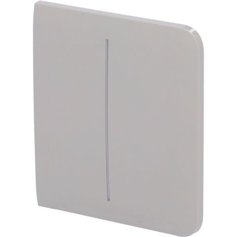 Panel táctil para interruptor de luz doble - Compatible con AJ-LIGHTCORE-2G - Retroiluminación LED - Panel táctil lateral sin contacto - Color oliva (1/2)