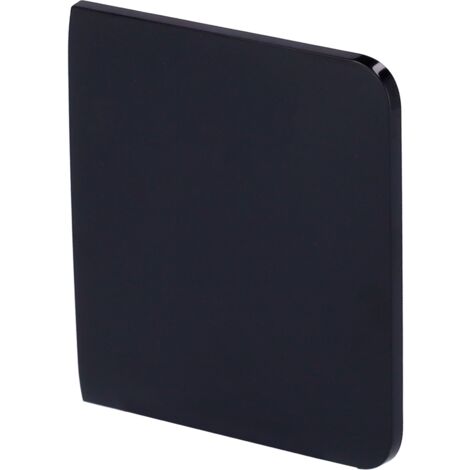 Panneau tactile pour un interrupteur d'éclairage - Compatible avec AJ-LIGHTCORE-1G/ -2W - Rétro-éclairage LED - Panneau tactile latéral sans contact - Couleur noir - Ajax - LightSwitch SideButton (1/2)
