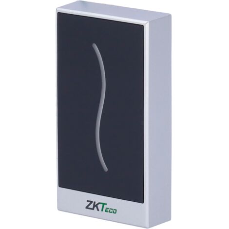 Lecteur d'accès - Accès par carte MF - Indicateur LED et sonore - Wiegand 26/34 - Compatible avec les contrôleurs ZKTeco - Apte pour extérieur IP65 (1/2)