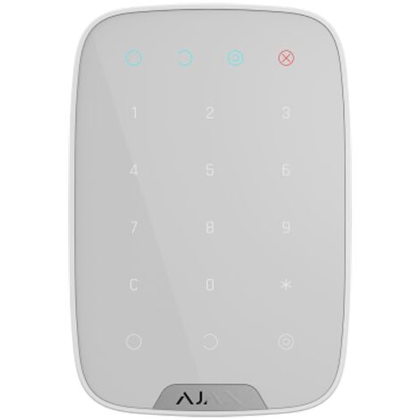 Ajax - Carcasa para teclado - AJ-KEYPAD-W - Instalación sencilla - Incluye SmartBracket - Color blanco (1/2)