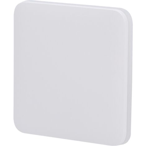 Panel táctil para interruptor de luz - Compatible con AJ-LIGHTCORE-1G - Compatible con AJ-LIGHTCORE-2W  - Retroiluminación LED - Panel táctil sin contacto - Color blanco (1/2)