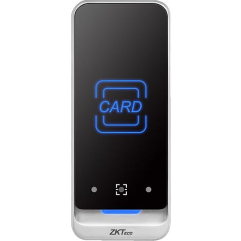 Lecteur d'accès - Accès par QR code et carte EM - Indicateur LED et sonore - Wiegand 26/34  RS485 - Compatible avec les contrôleurs ZKTeco - Apte pour extérieur IP65 (1/2)