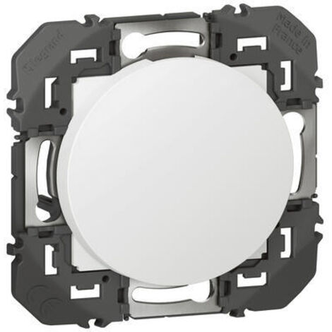 Legrand – Obturateur complet blanc – Plastique thermoplastique sans halogène – Ø53,2 mm pour encastrement – Compatible gamme Dooxie (1/10)