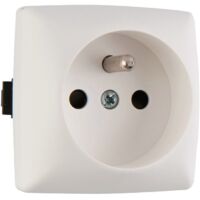 Legrand – Prise de courant composable 2P+T à bornes automatiques – Pour rénovation – Blanc – Appareillage saillie