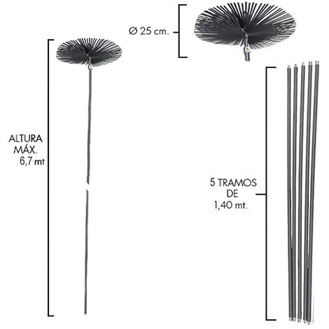 tamar deshollinador de chimenea 1 kg 510021000