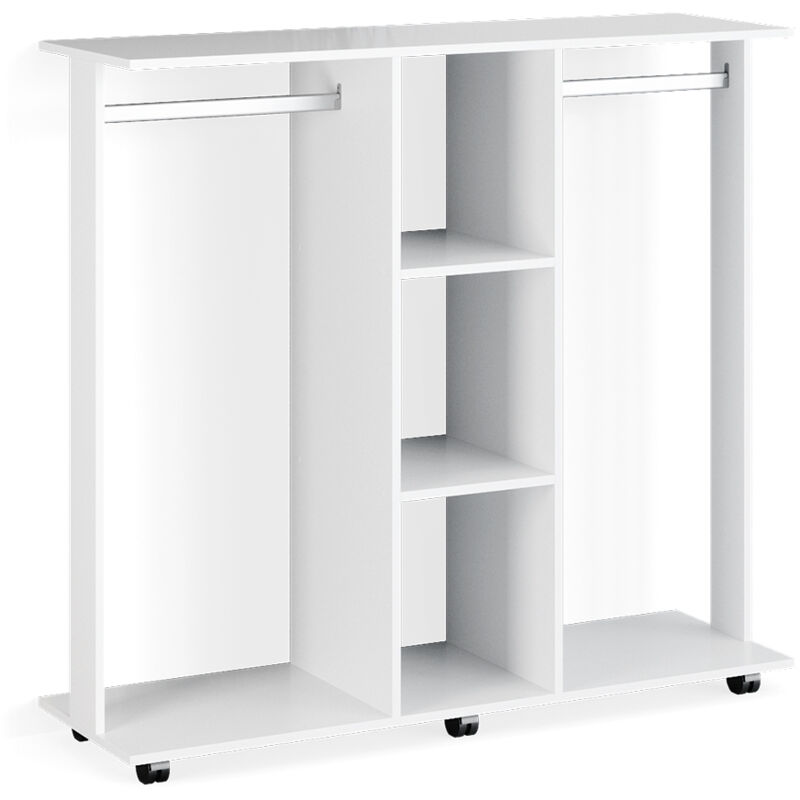 Armario Falk Blanco - Perfecto Para Organizar Tu Ropa En Espacios Pequeños
