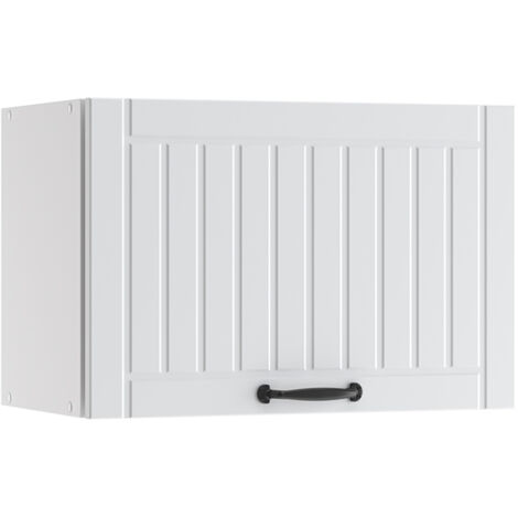 Armario colgante Fame-Line, Blanco casa de campo, 60 cm Plano, Vicco