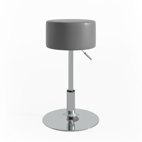 Taburete Design, Gris, 33.5 x 67 cm para tocador, Vicco