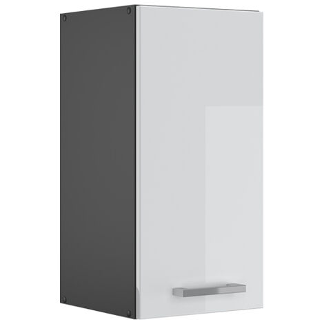 Armario colgante R-Line, Blanco alto brillo, 30 cm, Vicco