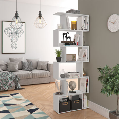 Separador de ambientes Levio, Blanco, 70 x 192.2 cm, Vicco
