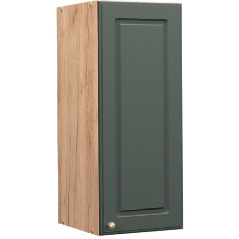 Armario colgante Fame-Line, Verde dorado Casa de campo, 30 cm, Vicco