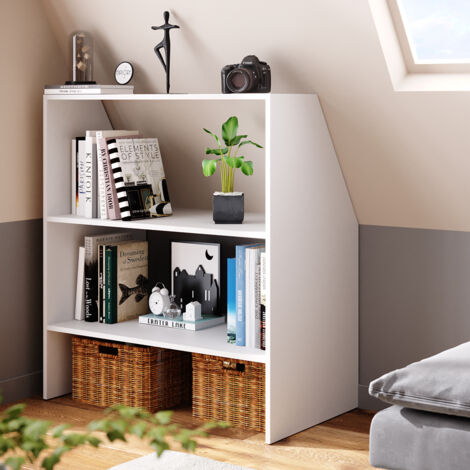 Estante para techo inclinado , Blanco, 90 x 100 cm, Vicco
