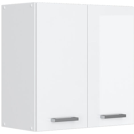 Armario colgante R-Line, Blanco alto brillo, 60 cm, Vicco