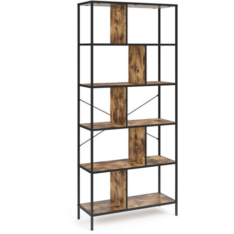 Separador de ambientes Fyrk, Madera antigua, 80 x 180 cm, Vicco