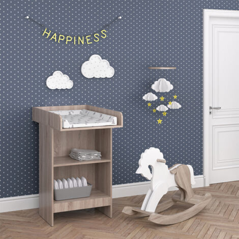 Cómoda cambiador Leo, Sonoma, 60 x 103 cm, Vicco