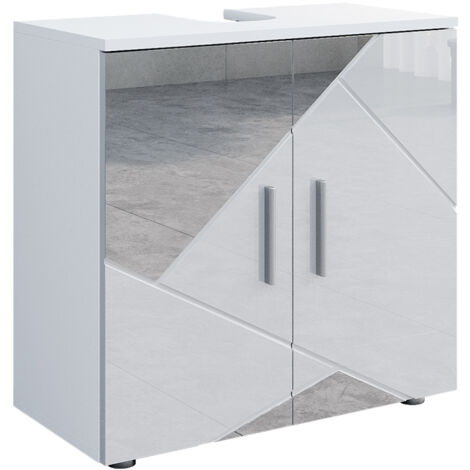 Mueble bajo lavabo Irma, Blanco, 60 x 59 cm, Vicco