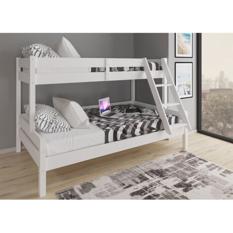 Litera Everest, Blanco, 140x200 / 90x200 cm, Vitalispa