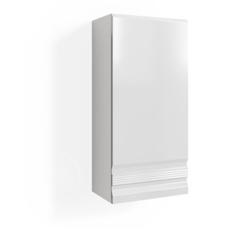 Armario de baño Freddy, Blanco, 77 x 36.4 cm, Vicco