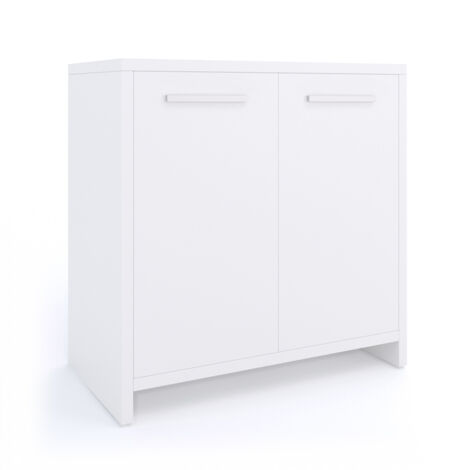 Mueble bajo lavabo Kiko, Blanco, 58 x 60 cm, Vicco